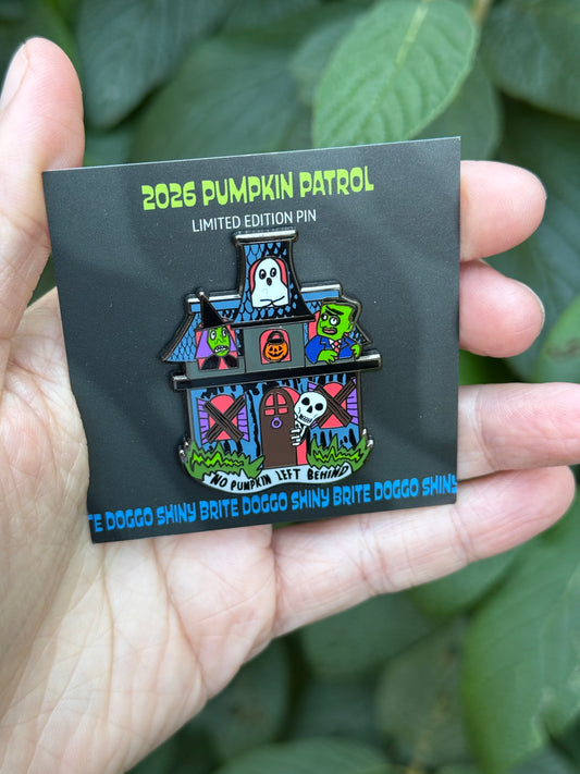 2026 No Pumpkin Left Behind Enamel Pin