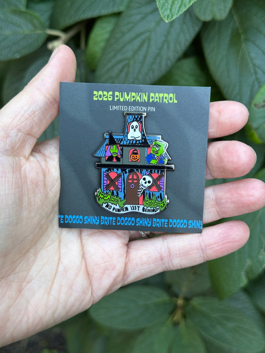2026 No Pumpkin Left Behind Enamel Pin
