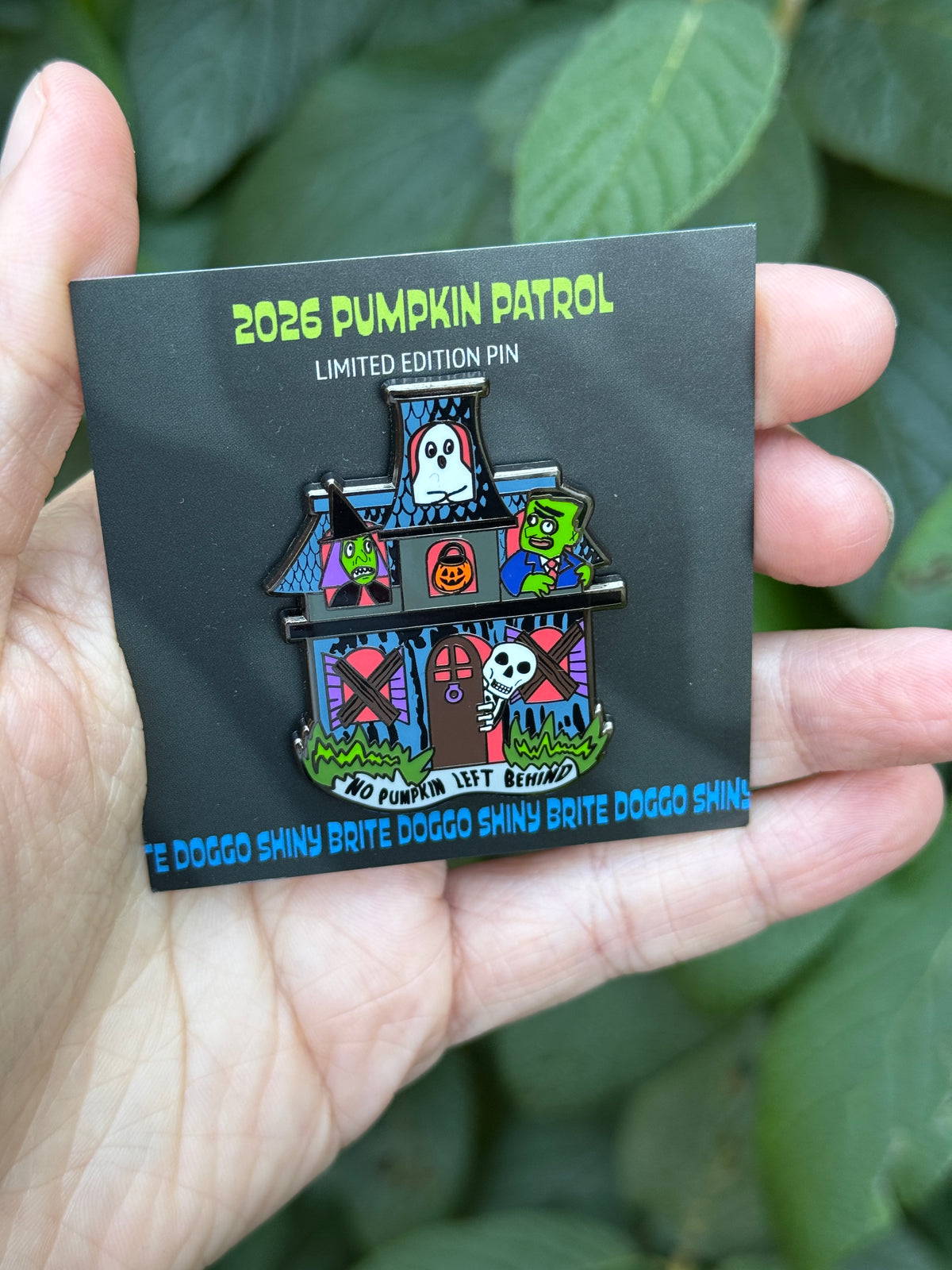 2026 No Pumpkin Left Behind Enamel Pin