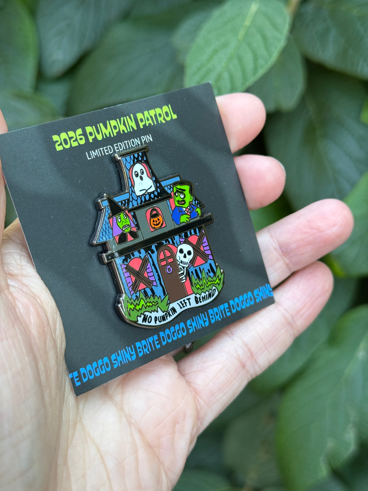 2026 No Pumpkin Left Behind Enamel Pin