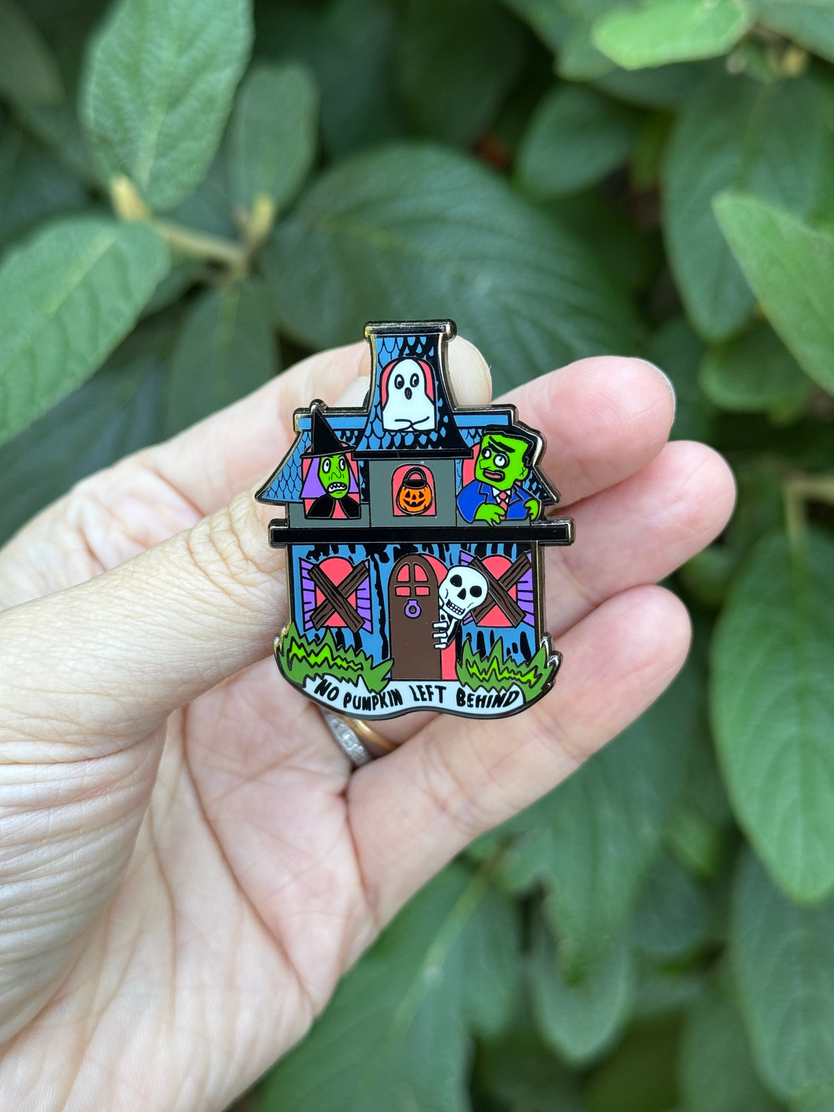 2026 No Pumpkin Left Behind Enamel Pin