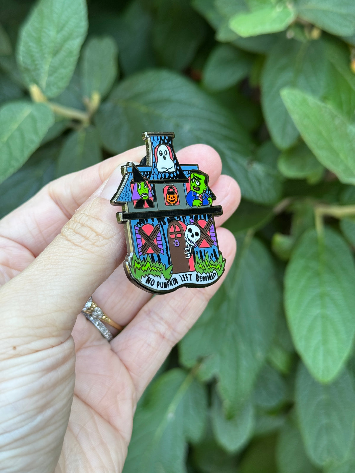 2026 No Pumpkin Left Behind Enamel Pin